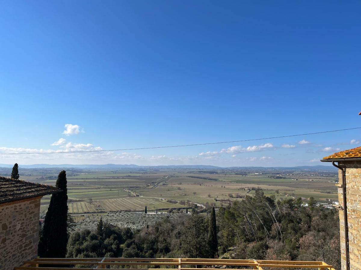 Villa Schiatti Cortona Buitenkant foto