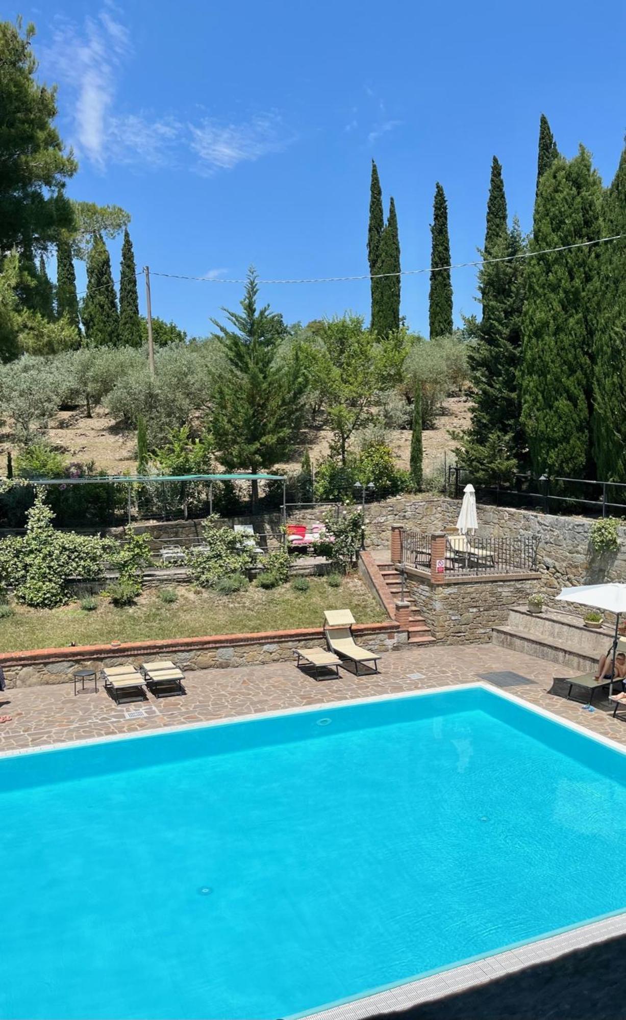 Villa Schiatti Cortona Buitenkant foto