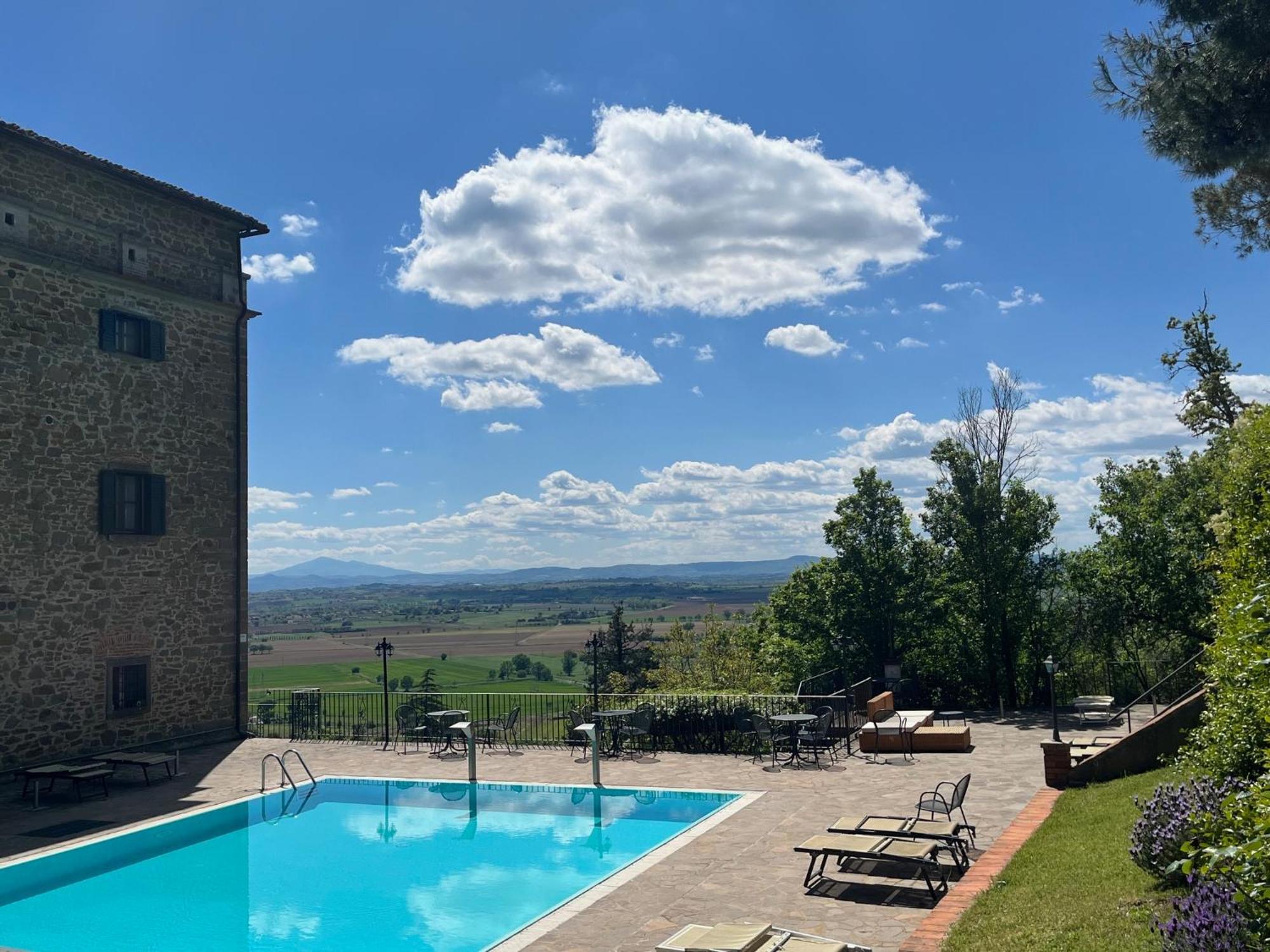 Villa Schiatti Cortona Buitenkant foto