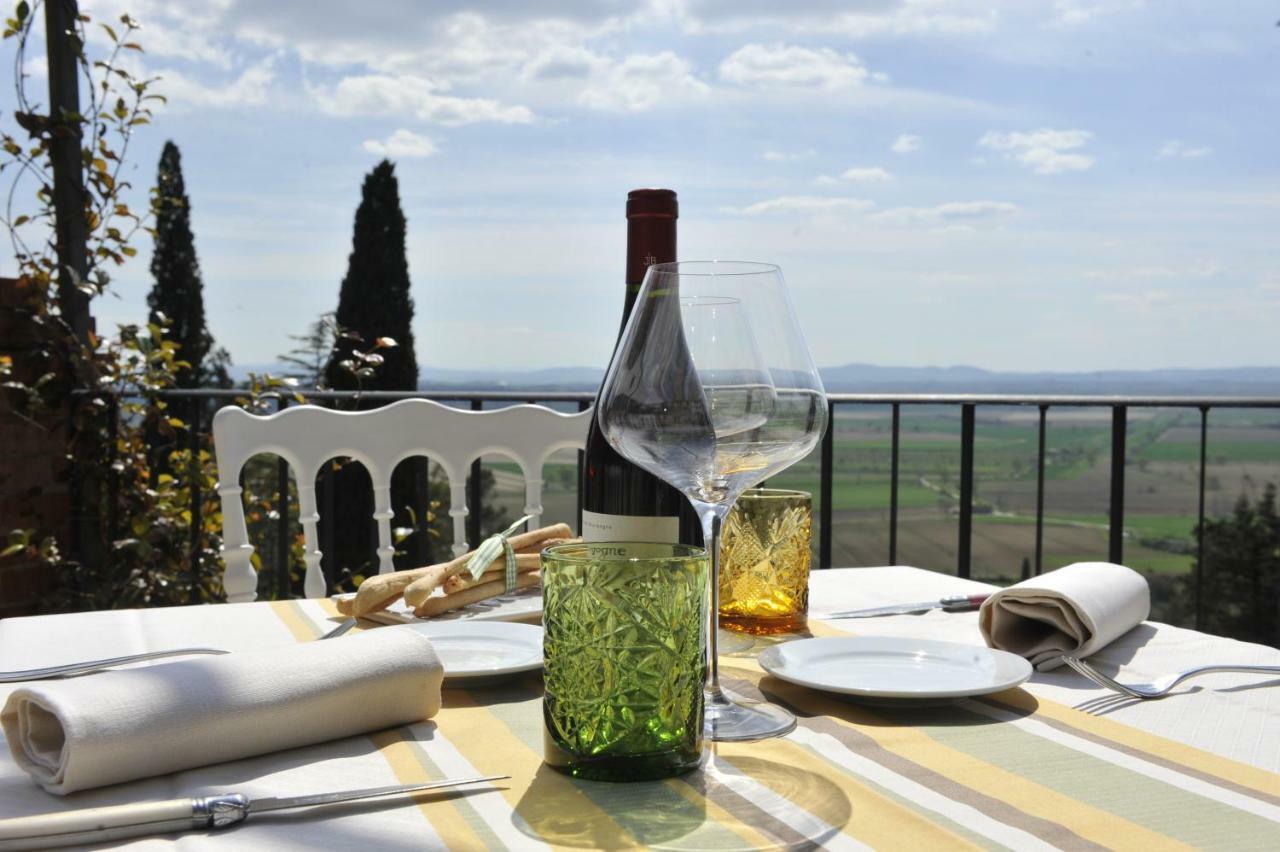 Villa Schiatti Cortona Buitenkant foto